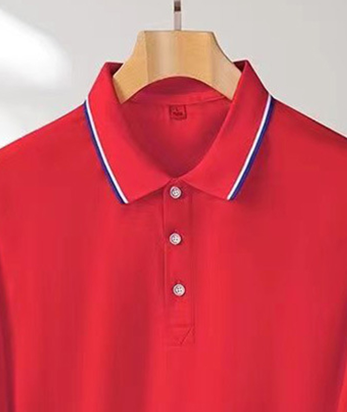 Men's Long Sleeve Lapel Slim Fit Polo Shirt-DUMLP05808