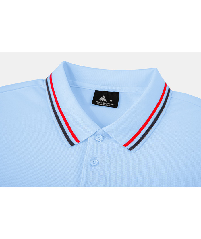 ZITY Men's Solid Color Dri Fit Sports Polo Shirt-CEMPO02412