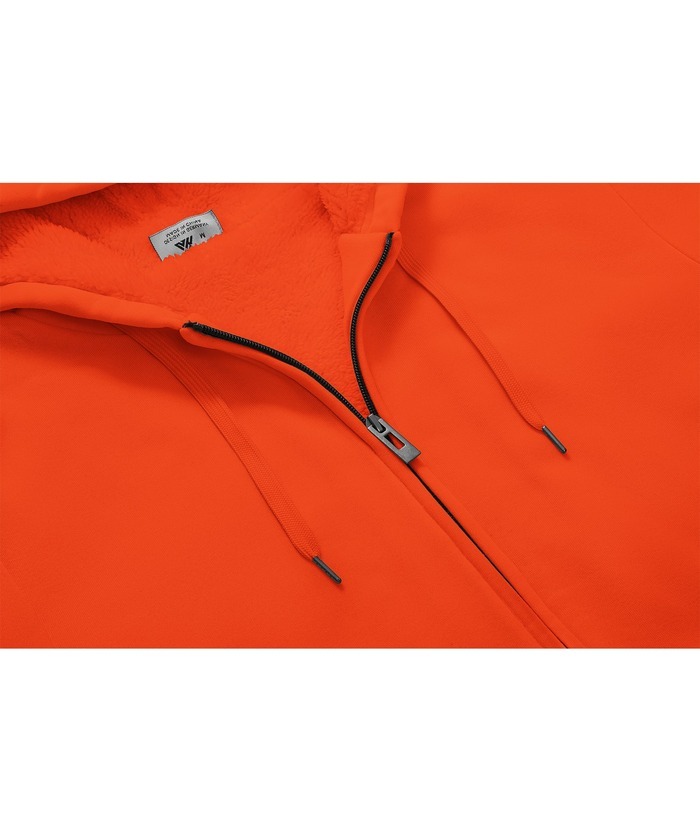 ZITY Men's Solid Hooded Jacket Thick Fleece Hoodie For Fall Winter-ZPK007270 | Zitysports