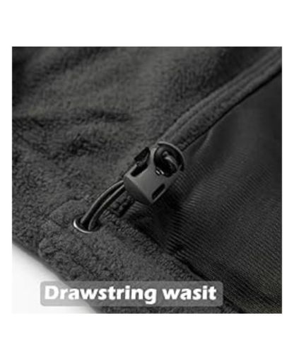 ZITY Men's Solid Microfleece Tactical Hoodie Jacket-ZPK007673 | Zitysports