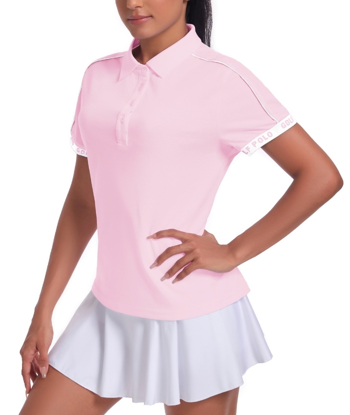 ZITY Women's Golf Wrinkle Resistant Quick Dry Short Sleeve Polo Shirt-ZPK007789 | Zitysports