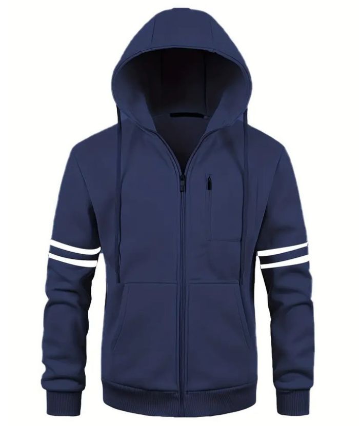 Wholesale Men's Soft Fleece Full Zip Hoodie | Zitysports