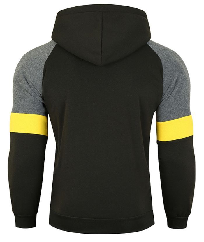 ZITY Men's Fashion Casual Hooded Long Sleeve Slim Fit Hoodie-DUMFH05090|Zitysports