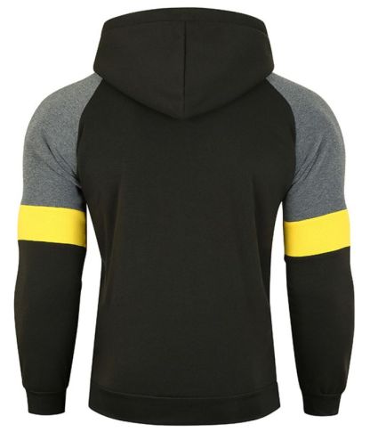 ZITY Men's Fashion Casual Hooded Long Sleeve Slim Fit Hoodie-DUMFH05090|Zitysports