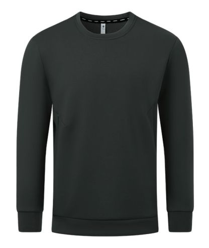 Men's Athletic Fit Solid Color Long Sleeve Polo Shirt-5328
