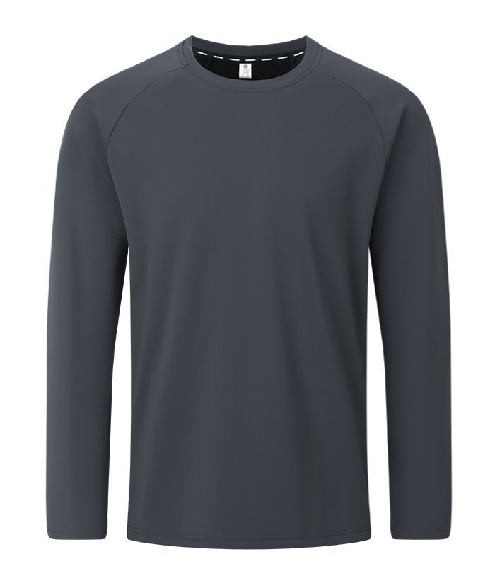 Men's Long Sleeve Solid Color Performance Polo-5332