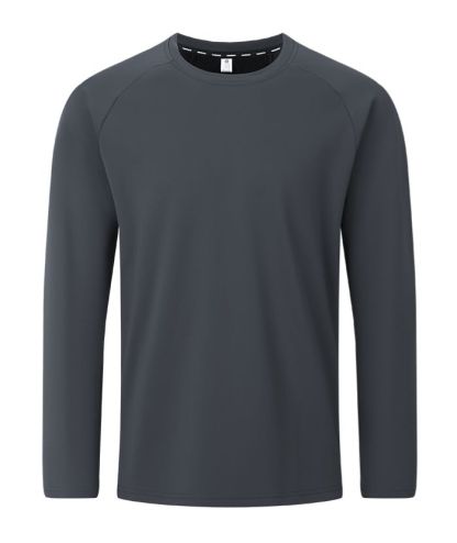 Men's Long Sleeve Solid Color Performance Polo-5332
