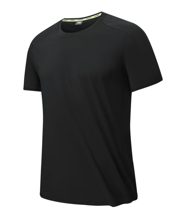 ZITY Men's Summer Slim Fit Solid Color T-Shirt | 8322