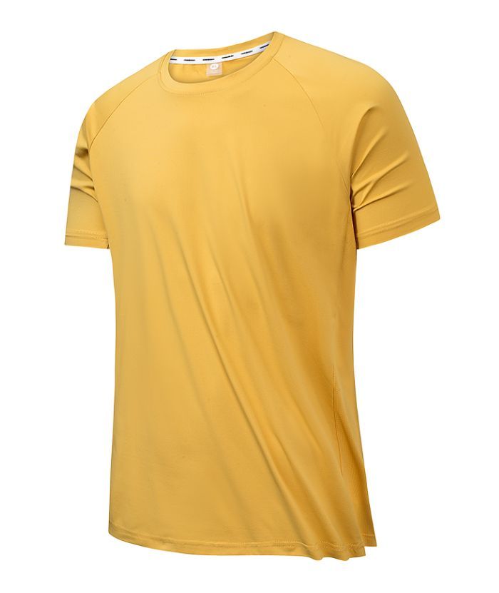 ZITY Men's Summer Round Neck Slim Fit Sports T-Shirt-8326