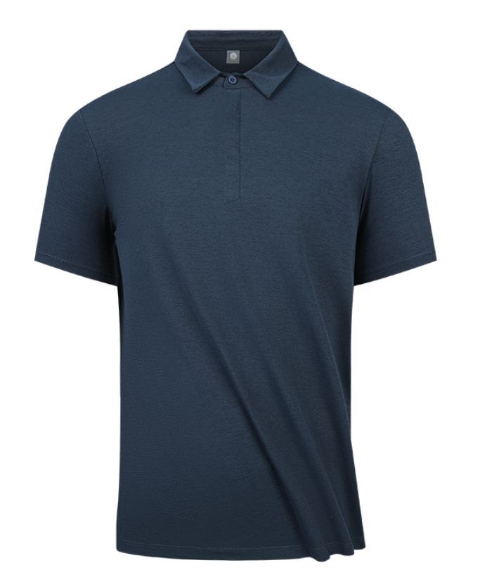 ZITY Men's Button Up Workout Dry Fit Polo Shirt-8313