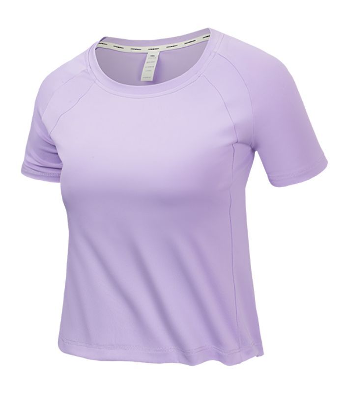 ZITY Women's Solid Color Slim Fit Casual Workout T-Shirt-85002