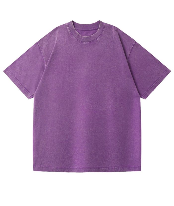 ZITY Unisex Round Neck Drop Shoulder T-Shirt-DUMTS05928