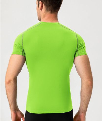 ZITY Men's Dri Fit Sports Compression T-Shirt-DUMTS05962