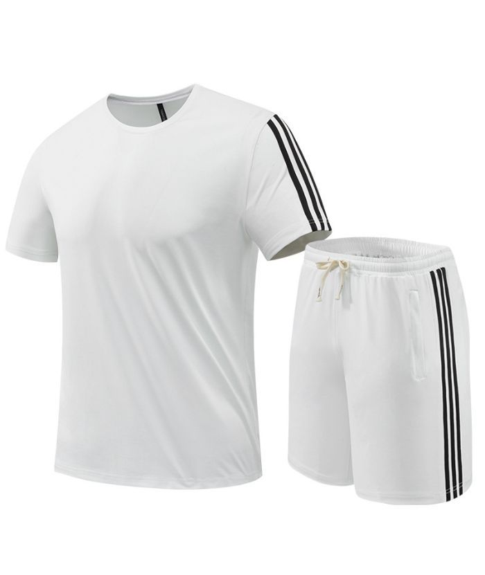 ZITY Men's Oversize Casual Shorts and T-Shirt-DUMTS06035