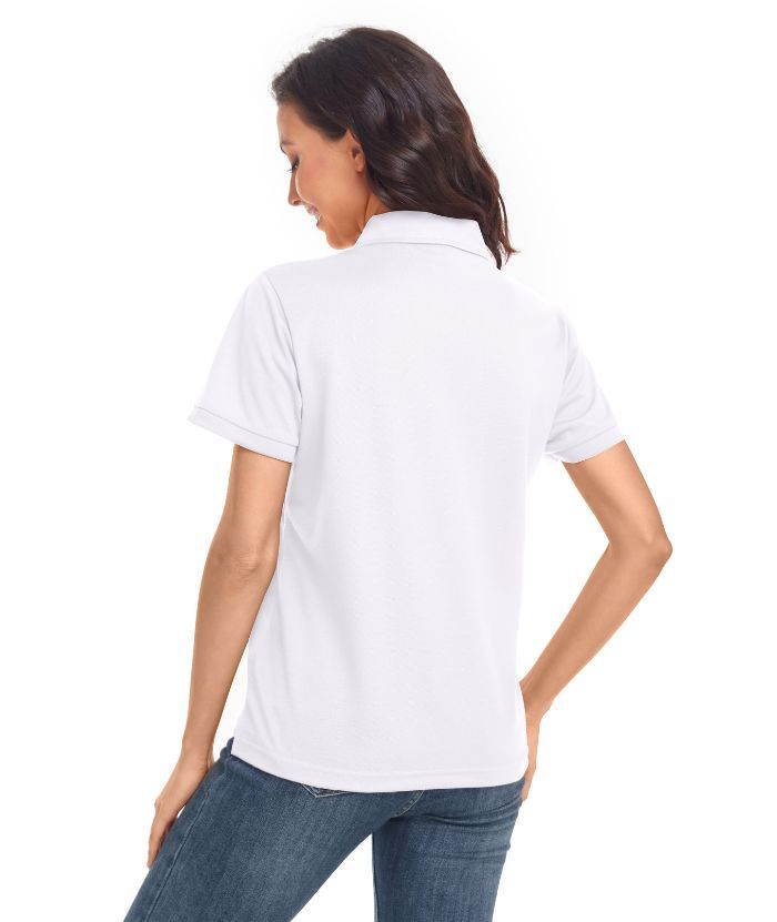 ZITY Women's Summer Slim Fit Casual Golf Polo Shirt-CUWPO01445