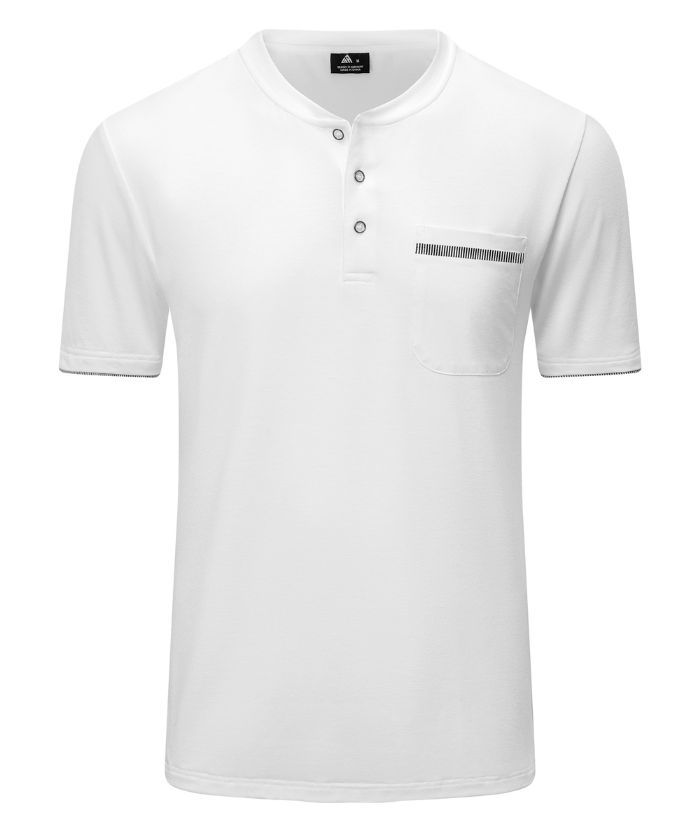 ZITY Men's Dri Fit White T-Shirt-CUMSS01794