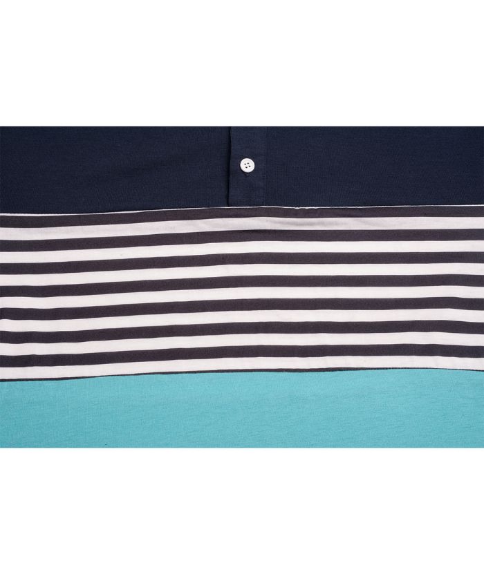 ZITY Men's Slim Fit Stripe T-Shirt-CUMSS01982