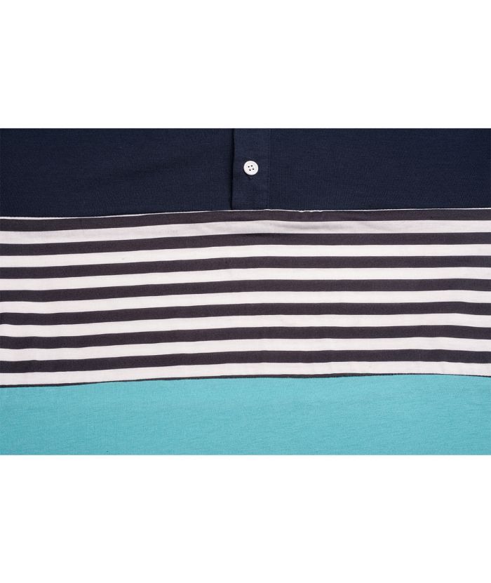 ZITY Men's Slim Fit Stripe T-Shirt-CUMSS01982