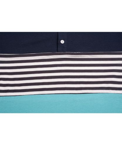 ZITY Men's Slim Fit Stripe T-Shirt-CUMSS01982