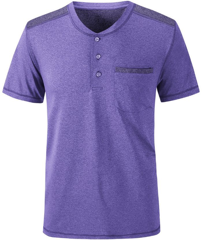 ZITY Men's Slim Fit Chest Pocket Summer T-Shirt-CUMSS01279