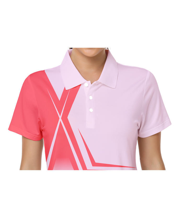 ZITY Women's Sports Slim Fit Quick Dry Gold Polo Shirt-CFWZZ00010