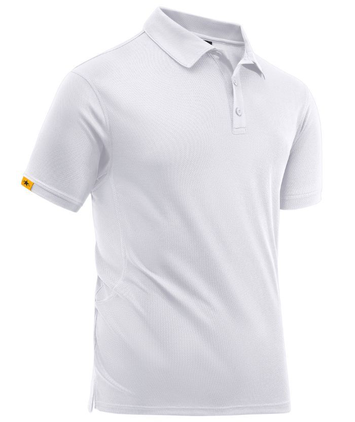 ZITY Men's Button Up Slim Fit Polo Shirt-CUMPO05192