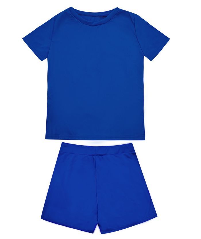 ZITY Kid's Round Neck T-Shirt & Shorts Set-CUTTS04074