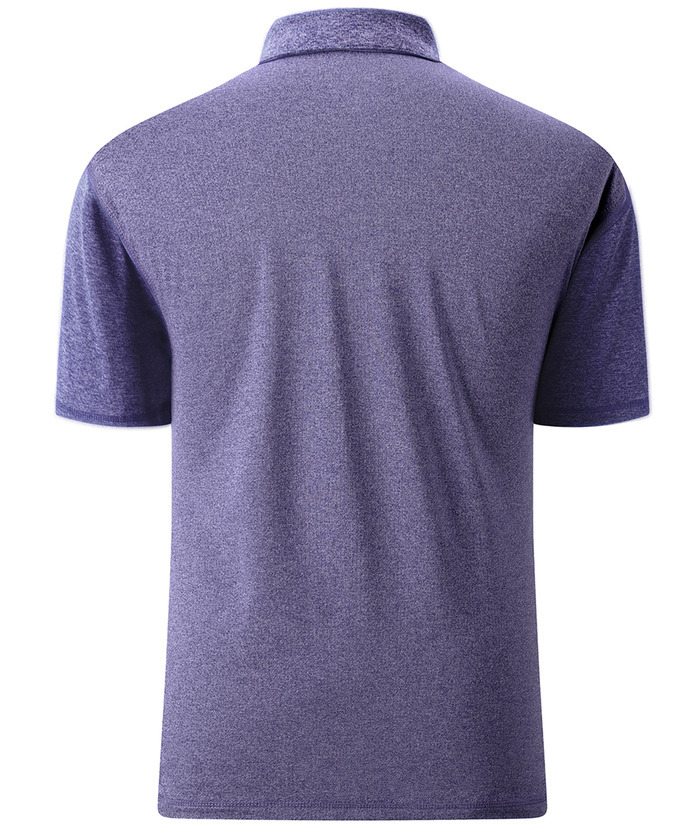 ZITY Men's Short Sleeve Moisture Wicking Fast Dry Mesh Sports Polo Shirt-ZPK007926 | Zitysports
