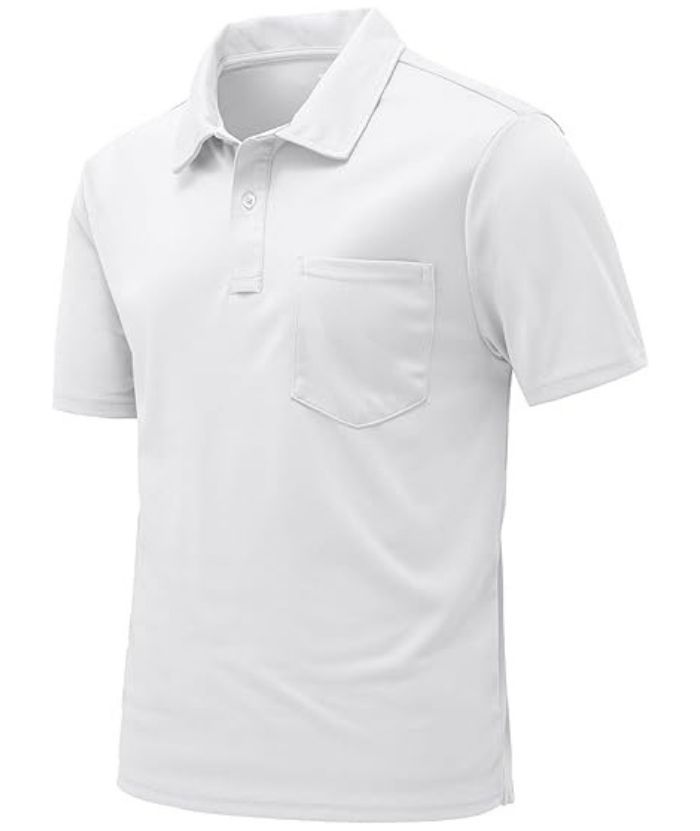 ZITY Men's Button Up Quick Dri Casual Polo Shirt-CEMPO03494