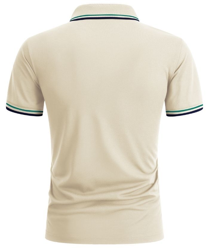 ZITY Men's Button Up Dri Fit Golf Polo Shirt-CFMPO00134