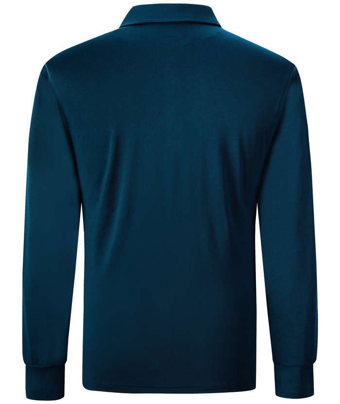 ZITY Men's Long Sleeve Quick Dry Sports Golf Tennis Polo Shirt-ZPK004673 | Zitysports