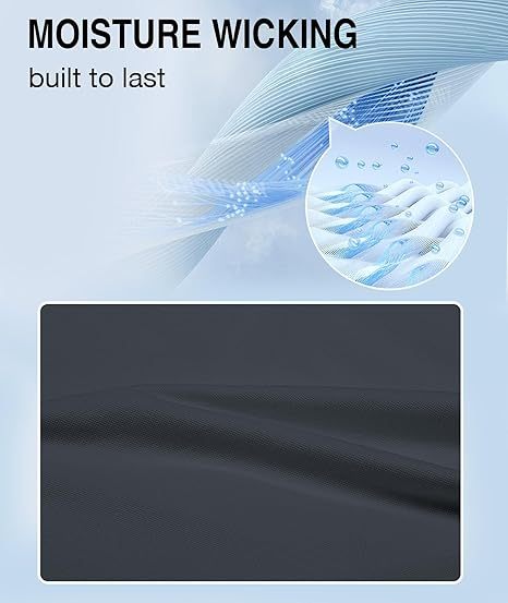 ZITY Men's Moisture Wicking Slim Fit Golf Polo Shirt-CEMPO01637