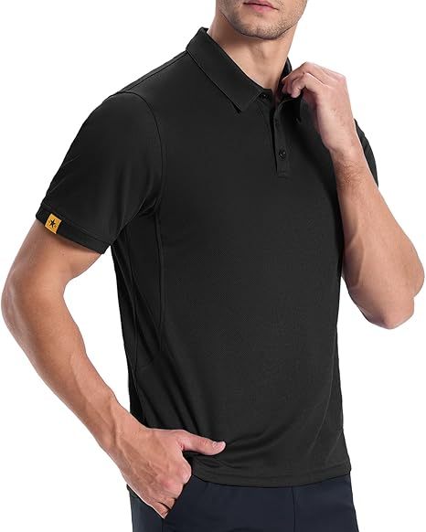 ZITY Men's Button Up Slim Fit Polo Shirt-CUMPO05192