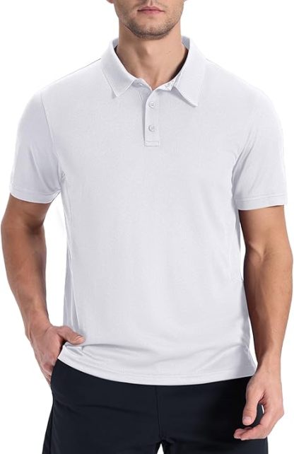 ZITY Men's Button Up Slim Fit Polo Shirt-CUMPO05192