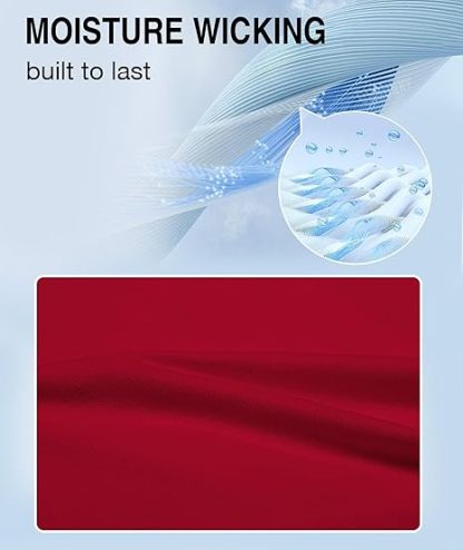 ZITY Men's Moisture Wicking Slim Fit Golf Polo Shirt-CEMPO01637