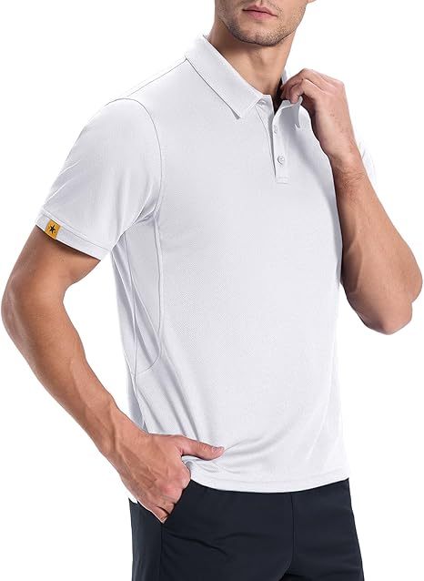 ZITY Men's Button Up Slim Fit Polo Shirt-CUMPO05192