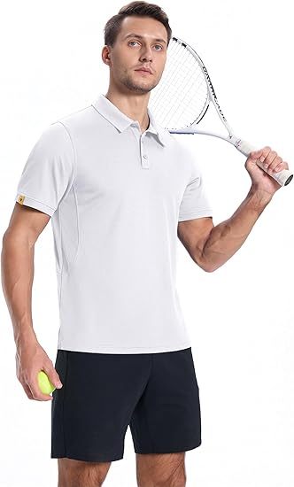 ZITY Men's Button Up Slim Fit Polo Shirt-CUMPO05192