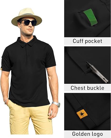 ZITY Men's Sports Golf S-5XL Polo Shirt-ZPK007196
