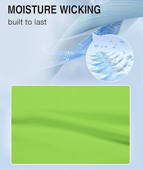 ZITY Men's Moisture Wicking Slim Fit Golf Polo Shirt-CEMPO01637