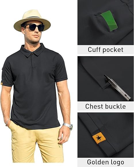 ZITY Men's Sports Golf S-5XL Polo Shirt-ZPK007196
