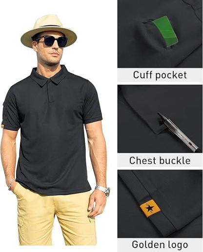 ZITY Men's Sports Golf S-5XL Polo Shirt-ZPK007196