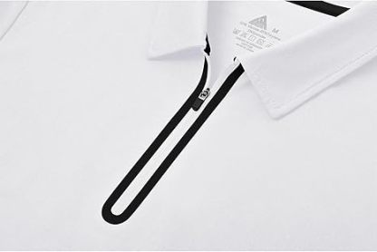 ZITY Men's Long Sleeve Moisture Wicking Casual Polo Shirt-CUMLP03511