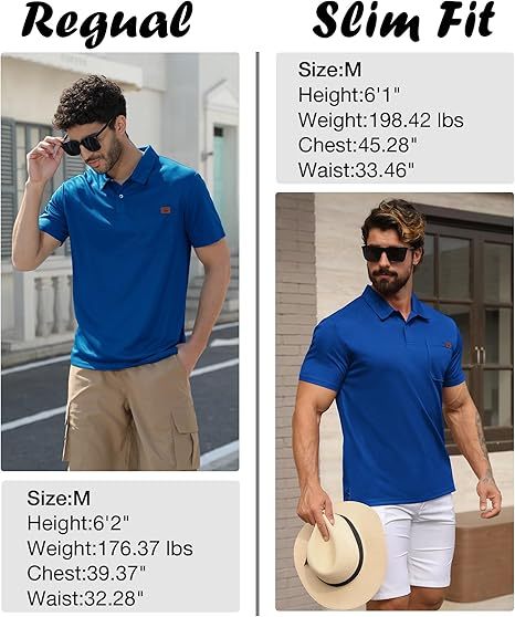 ZITY Men's Chest Pocket Dri Fit Polo Shirt-CUMPO05759