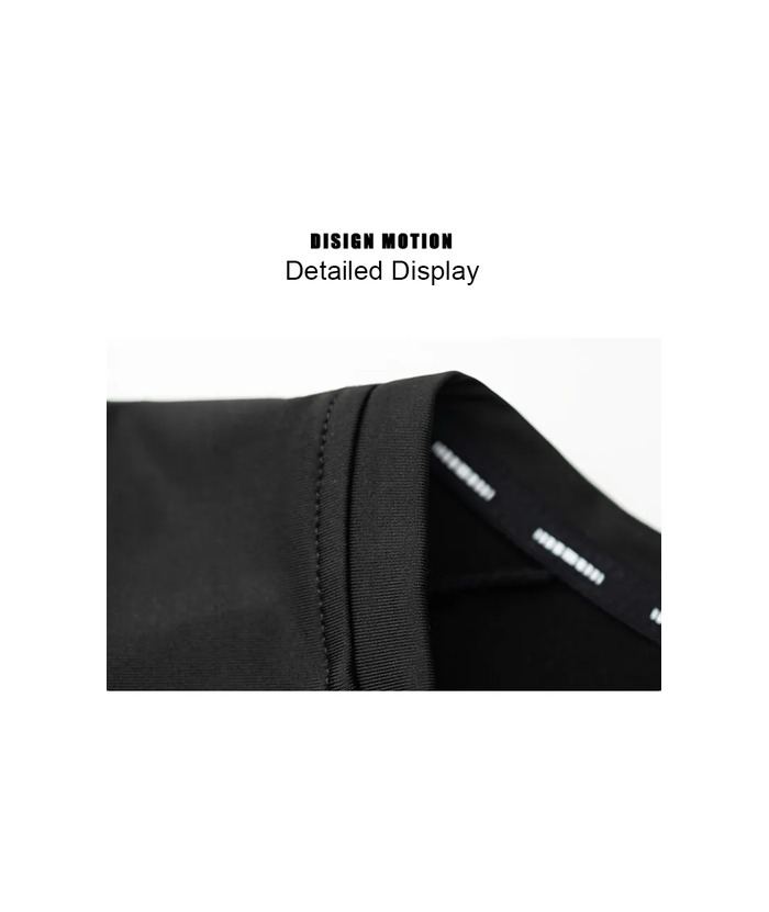 5 Pack Men's Casual Slim Fit Long Sleeve T-Shirt-DZUHE00171