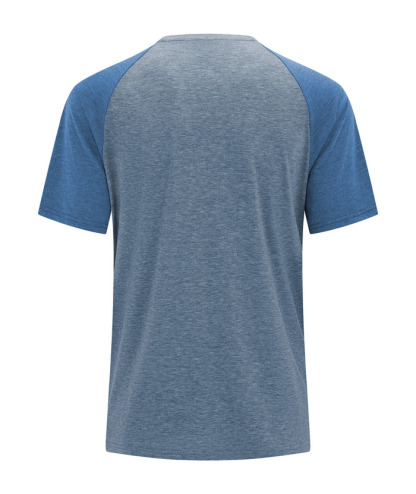ZITY Men's Slim Fit 3 Button Up T-Shirt-CUMSS01447