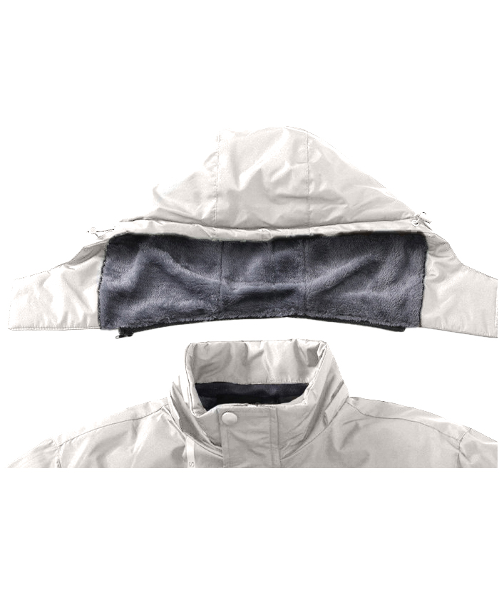 ZITY Men's Oversize Zipper Fleece Jacket-DUMCO05537