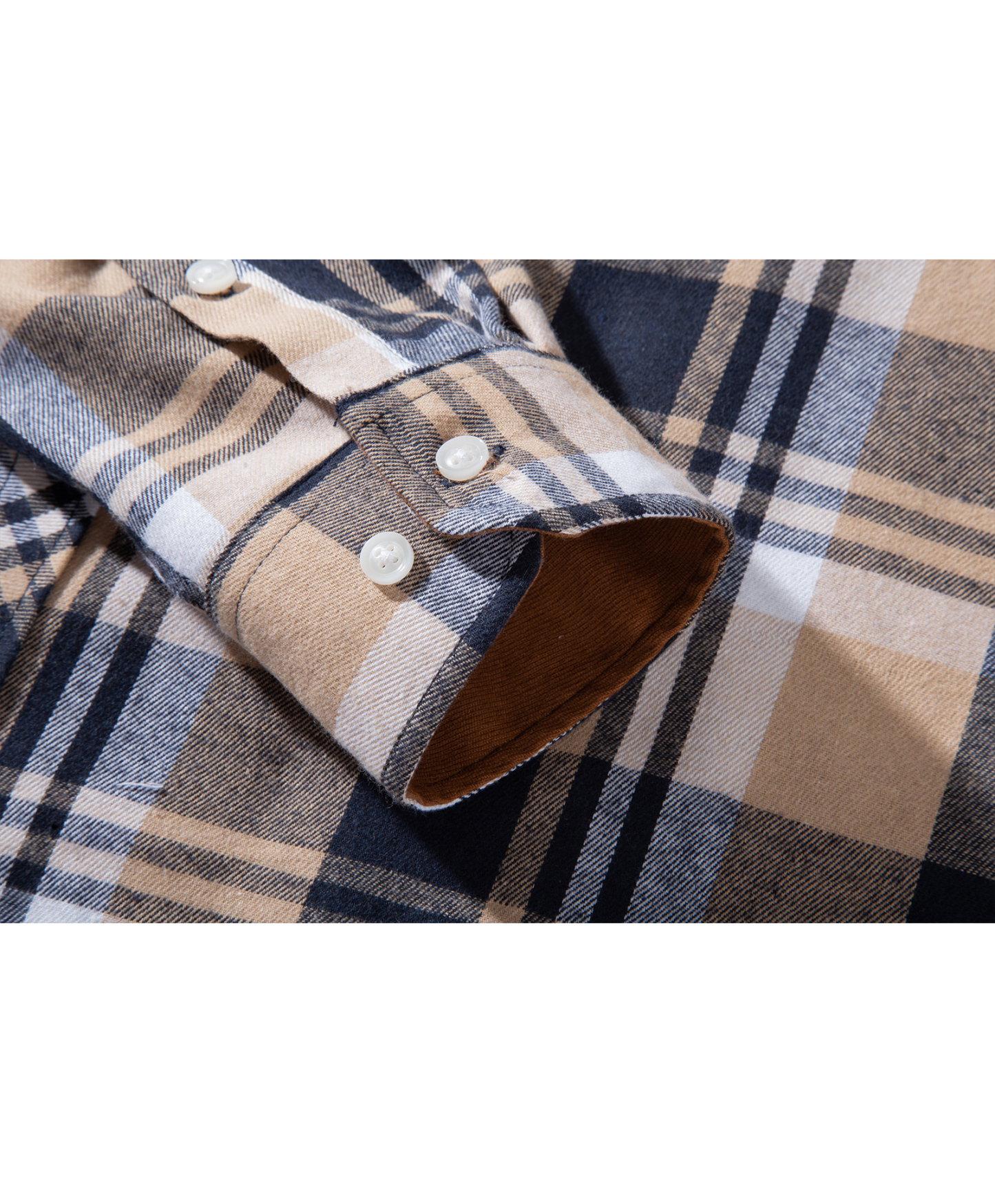 ZITY Men's Plaid Button Up Shirt with Flap Pocket Spring Fall Top-ZPK006565 | Zitysports