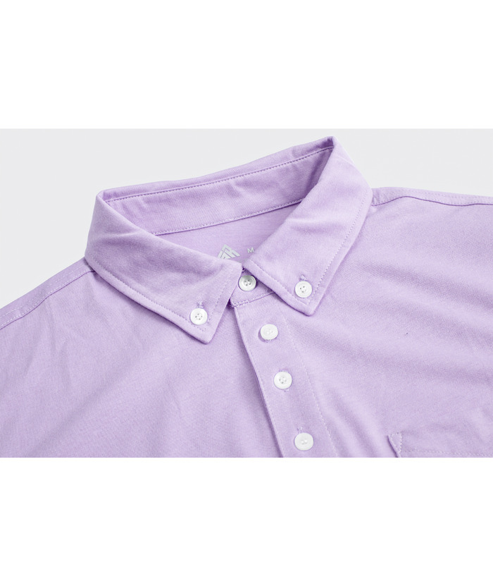 ZITY Men's Button Down Slim Fit Polo Shirt-CUMPO01277