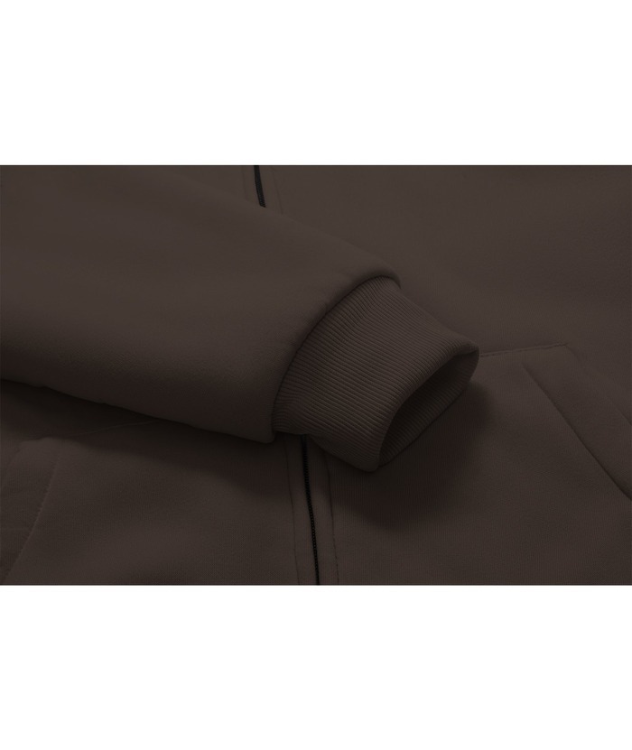 ZITY Men's Solid Hooded Jacket Thick Fleece Hoodie For Fall Winter-ZPK007270 | Zitysports