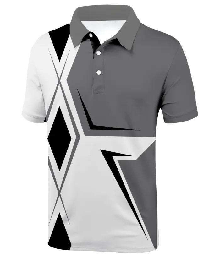 ZITY Men's Oversize Quick-Dry Moisture Wicking Golf Polo Shirt-ZPK000579 | Zitysports